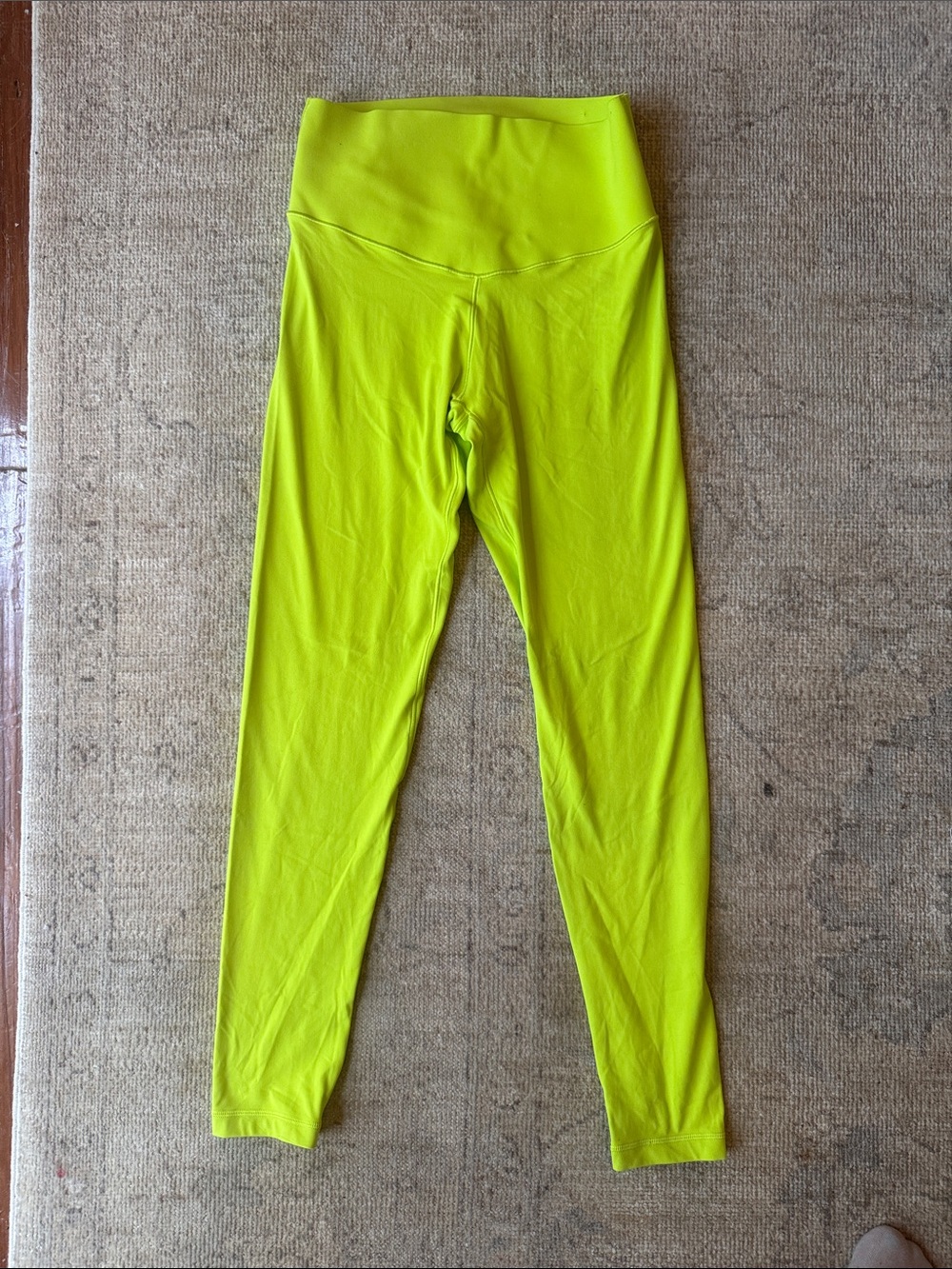 aerie Neon Lime High-Waist Leggings